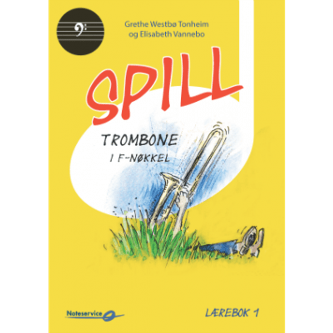Hovedbilde SPILL bok nr1 trombone f-nøkkel
