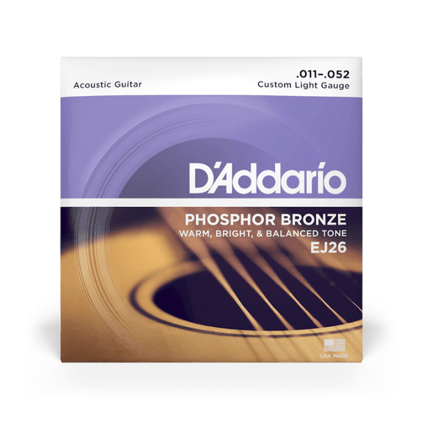 D'Addario EJ26 011 Phosphor Bronze